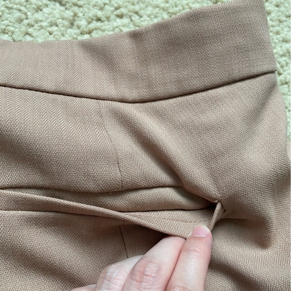 J. Crew Tall Willa Flare Full Length Trouser Pant Italian Wool Blend Size 12T - Picture 8 of 16